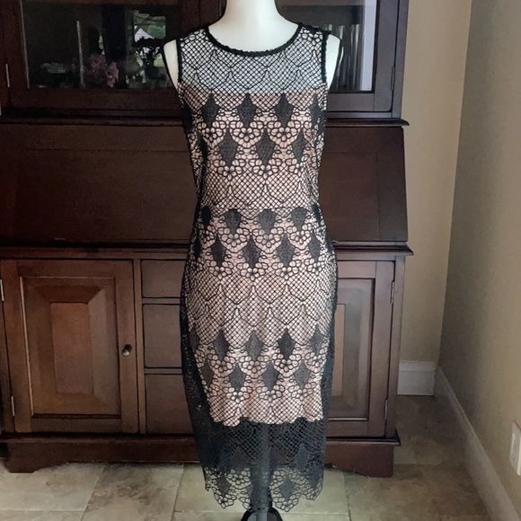 Bisou Bisou Crochet Dress Size 8 - Picture 11 of 11